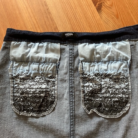 Women’s denim button up skirt - Picture 3 of 9